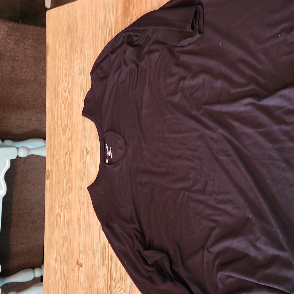 Black free flowing shirt